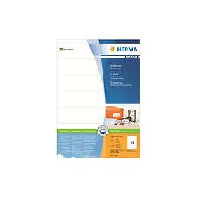 Herma Premium laminerade etiketter matt 2800 etikett (er) 105 x 42.3 mm