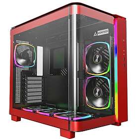 Montech King 95 Pro (Red/Transparent)