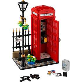 LEGO Ideas 21347 Röd telefonkiosk i London