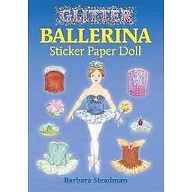 Glitter Ballerina Sticker Paper Doll