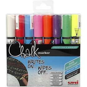 Marker Tuschpennor Chalk 1.8-2.5 mm 8 Färger