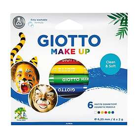 Classic Ansiktsfärg Pennor , 6-p Giotto Make Up