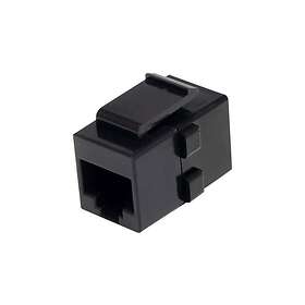 StarTech.com RJ45 Keystone Jack C6KEYCOUPLER Network Coupler F/F black