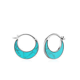 D.A.M. örhängen Ania Haie E027-07H Sterlingsilver 3 cm