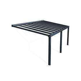 Canopia by Palram Altantak Stockholm STOCKHOLM PATIO COVER 3,4X6.6 GREY CLEAR 70