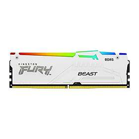 Kingston FURY Beast White DDR5 RGB 6000MHz 16GB (KF560C30BWEA-16)