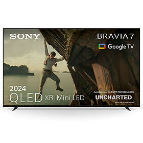 Sony Bravia 7 55” K-55XR70 class Mini LED QLED 4K HDR Google TV 2024