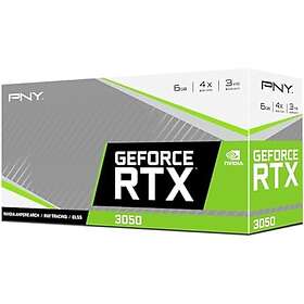 PNY GeForce RTX 3050 VERTO Dual Fan Edition HDMI DP 6GB 