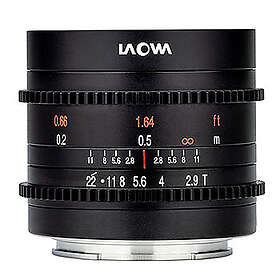 Laowa 9mm T2,9 Zero-D Cine for Sony E (APS-C)