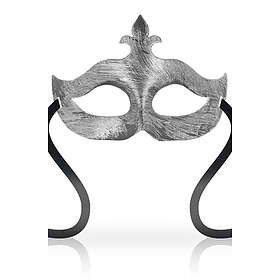 OhMama Masks Fleur De Lis Eyemask Silver