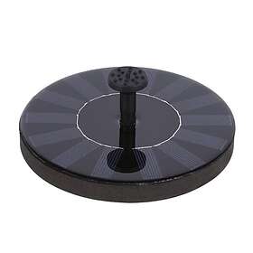 24.se Solar Powered Fountain Water Pump Solar Charging