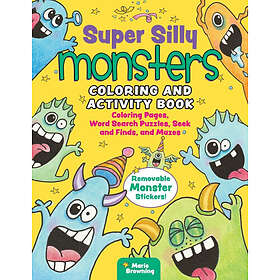 Silly Super Monsters Coloring and Activity Book (häftad)