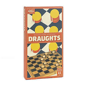 Professor Puzzle Wooden Games Draughts (Damspel)