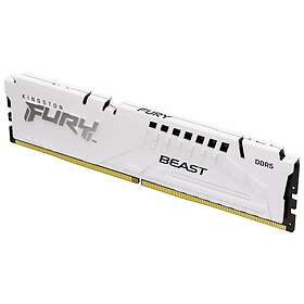 Kingston FURY Beast White DDR5 6000MHz 16GB (KF560C36BWE2-16)