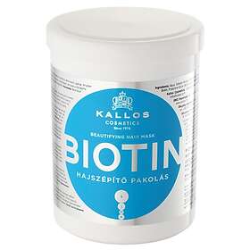 Kallos Biotin Beautifying Hair Mask for Thin Hair 1000ml