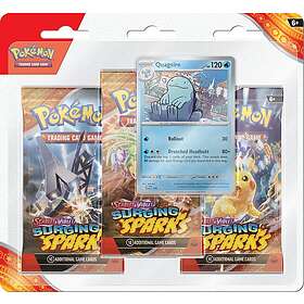 Pokémon TCG Scarlet & Violet Surging Sparks Checklane Blister Booster 3-pack