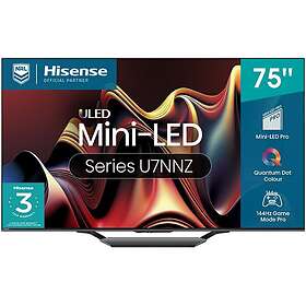 Hisense 75" U7NNZ ULED Mini-LED 4K Smart TV [2024]