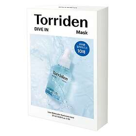 Torriden DIVE-IN Low Molecular Hyaluronic Acid Mask Pack 10 st