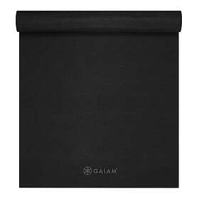 Gaiam Yoga Mat Black 6 mm