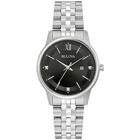 Bulova 96P226 Classic Svart/Stål Ø32 mm
