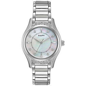 Bulova 96R216 Dress Vit/Stål Ø31 mm