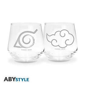 ABYstyle NARUTO SHIPPUDEN Glass Set 2-pack