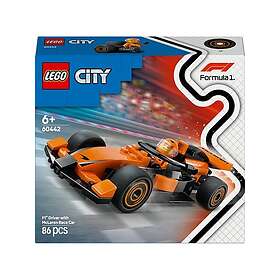 LEGO 60442 F1 förare med McLaren racerbil