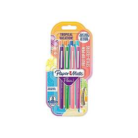 Paper Mate Flair Medium Point Pen (0.7mm) Assorted Colors 8-pack