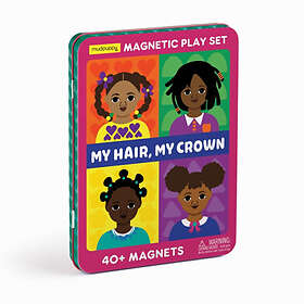 Mudpuppy My Hair, My Crown Magnetic Playset