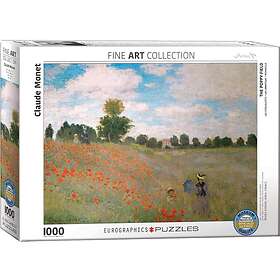Eurographics Claude Monet The Poppy Field 1000 Pieces