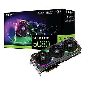 PNY GeForce RTX 5080 ARGB EPIC-X RGB Overclocked Triple Fan HDMI 3xDP 16GB