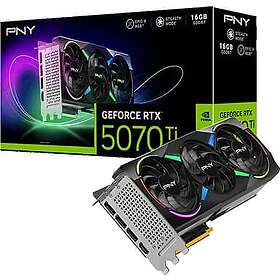 PNY GeForce RTX 5070 Ti ARGB EPIC-X RGB Overclocked Triple Fan HDMI 3xDP 16GB
