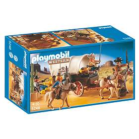 Playmobil Western 5248 Covered Wagon with Raiders 