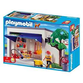 playmobil city life garage