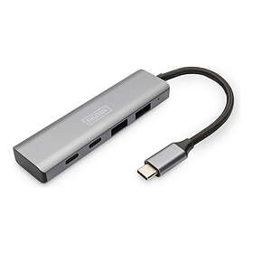 Digitus DA-70245 hub USB-C 4 ports