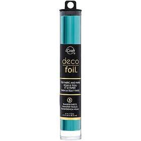 iCraft Thermoweb Deco Foil Transfer Sheets Turquoise Satin -6´X12´-5st