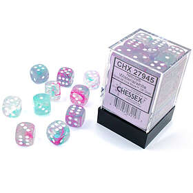 Chessex Gaming Nebula™ Wisteria/white Luminary™ (36-dice set)