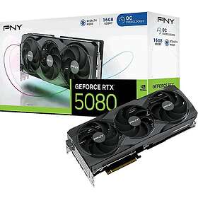 PNY GeForce RTX 5080 Triple Fan OC HDMI 3xDP 16GB