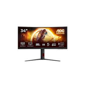 AOC G4 CU34G4 34" Wide Quad HD LED