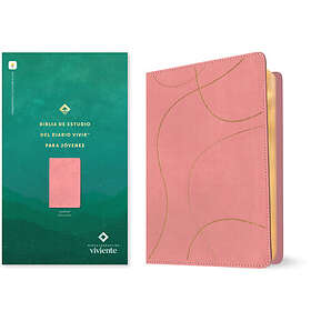 Biblia de Estudio del Diario Vivir Para Jovenes Ntv (Sentipiel, Rosa Pastel, Let