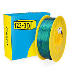 123-3D PLA Filament Grön-Blå 1,75mm 1kg Chameleon
