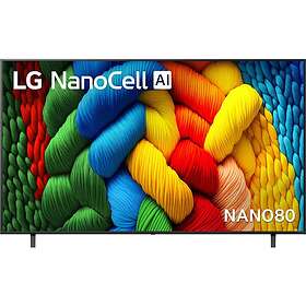 LG 75" NANO80A AI LED 4K UHD Smart TV 2025