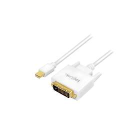 LogiLink CV0137 adapter Mini DisplayPort to DVI 1,8m 