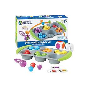 Learning Resources Mini Muffin Match Up Math Activity Set
