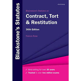 Blackstone's Statutes on Contract, Tort & Restitution (häftad, eng)