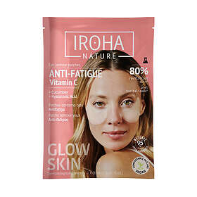 Iroha Nature Vitamin C Cucumber & Hyaluronic Acid Eye Contour Patches 2x8ml