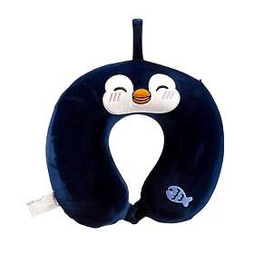 Puckator Relaxeazzz Plush Memory Foam Travel Pillow - Nico The Penguin