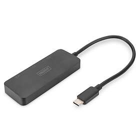 Digitus MST Hub - video splitter - USB-C - 3 ports
