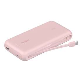 Belkin BoostCharge Power Bank with Integrated Cable 30W 20000mAh
