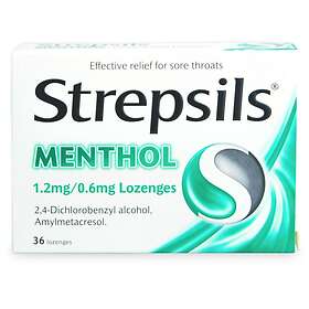 Strepsils Menthol Lozenges 36 Lozenges